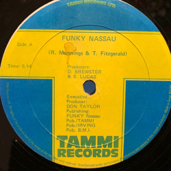 Ray Munnings Funky Nassau / Jump In The Water Vinyl 12" USED