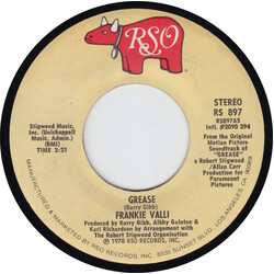 Frankie Valli / Gary Brown (2) Grease USED VINYL 7INCH 45 RPM SINGLE