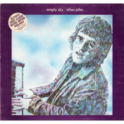 Elton John Empty Sky Vinyl LP USED