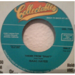 Isaac Hayes Theme From "Shaft" / Theme From "The Men" (Instrumental) Vinyl 7" USED