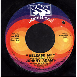 Johnny Adams Release Me USED VINYL 7INCH 45 RPM