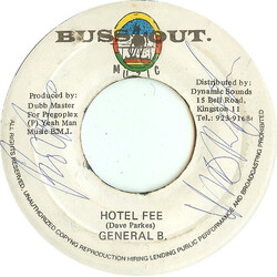 General B Hotel Fee USED VINYL 7INCH 45 RPM