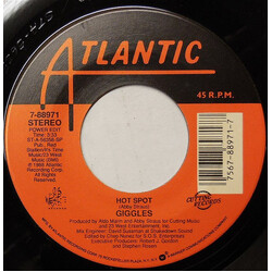 Giggles Hot Spot USED VINYL 7INCH 45 RPM SINGLE