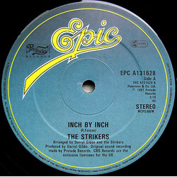 The Strikers Inch By Inch VINYL 12" USED
