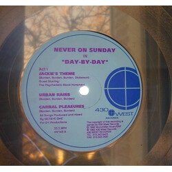 Never On Sunday Day By Day USED VINYL 12INCH 33 S RPM