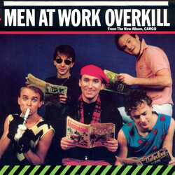 Men At Work Overkill USED VINYL 7INCH 45 RPM SINGLE PROMO STEREO