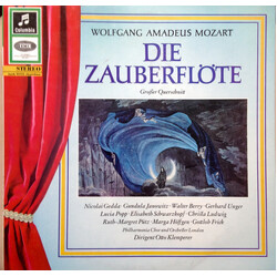 Wolfgang Amadeus Mozart Die Zauberflöte (Großer Querschnitt) Vinyl LP USED