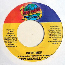 New Kidz / Alley Cat (4) / Macka Diamond Informer / Lexus And Benz USED VINYL 7INCH 45 RPM