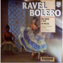Maurice Ravel / Pierre Monteux / The London Symphony Orchestra Boléro, Ma Mère L'Oye, La Valse Vinyl LP USED