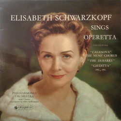 Elisabeth Schwarzkopf / Philharmonia Orchestra / Philharmonia Chorus / Otto Ackermann Sings Operetta Vinyl LP USED