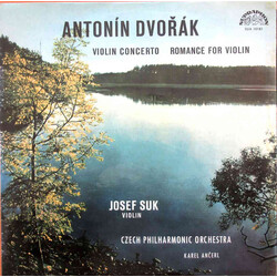 Antonín Dvořák / Josef Suk / The Czech Philharmonic Orchestra / Karel Ančerl Violin Concerto ‧ Romance For Violin Vinyl LP USED