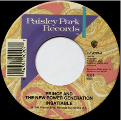 Prince / The New Power Generation Insatiable VINYL 7" USED