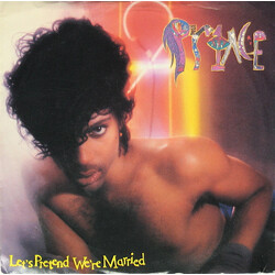 Prince Let's Pretend We're Married VINYL 7" USED