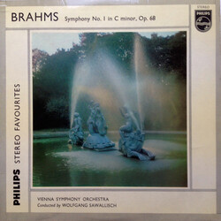 Johannes Brahms / Wiener Symphoniker / Wolfgang Sawallisch Symphony No.1 Vinyl LP USED