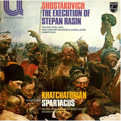 Dmitri Shostakovich / Aram Khatchaturian The Execution Of Stepan Rasin / Excerpts From Spartacus Vinyl LP USED