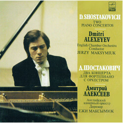 Dmitri Shostakovich / Dmitri Alexeev / English Chamber Orchestra / Jerzy Maksymiuk Two Piano Concertos Vinyl LP USED