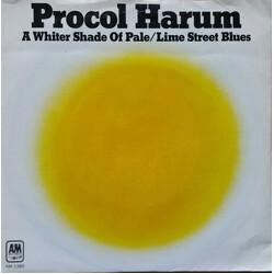 Procol Harum A Whiter Shade Of Pale USED VINYL 7INCH 45 RPM SINGLE PROMO