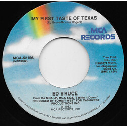 Ed Bruce My First Taste Of Texas USED VINYL 7INCH 45 RPM