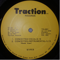 Kyper Conceited USED VINYL 12INCH 33 S RPM