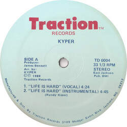 Kyper Life Is Hard USED VINYL 12INCH 33 S RPM