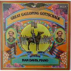 Louis Moreau Gottschalk / Ivan Davis (2) Great Galloping Gottschalk Vinyl LP USED