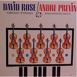 David Rose / Stradivari Strings / André Previn Vibrant Strings / Enchanted Keys Vinyl LP USED