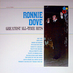 Ronnie Dove Greatest All-Time Hits Vinyl LP USED