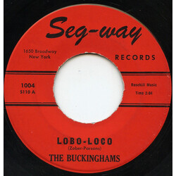 The Buckinghams (4) Lobo-Loco USED VINYL 7INCH 45 RPM SINGLE