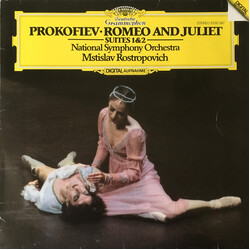 Sergei Prokofiev / National Symphony Orchestra / Mstislav Rostropovich Romeo And Juliet - Suites 1&2 Vinyl LP USED