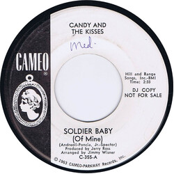 Candy And The Kisses Soldier Baby (Of Mine) USED VINYL 7INCH 45 RPM SINGLE SIDED PROMO