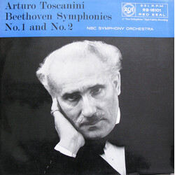 Ludwig van Beethoven / Arturo Toscanini / NBC Symphony Orchestra Symphonies No.1 & No. 2 Vinyl LP USED