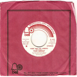Crazy Elephant There Ain't No Umbopo USED VINYL 7INCH SINGLE PROMO STYRENE