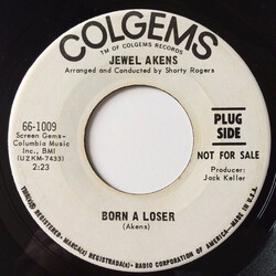 Jewel Akens Born A Loser / Little Bitty Pretty One USED VINYL 7INCH 45 RPM SINGLE PROMO