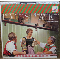 Anton Karas The Viennese Strings Of Anton Karas (The Zither Of "Third Man" Theme Fame) Vinyl LP USED