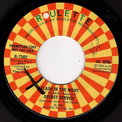 Secret Service Flash In The Night USED VINYL 7INCH 45 RPM PROMO