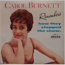Carol Burnett Carol Burnett Remembers How They Stopped The Show Vinyl LP USED