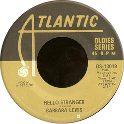 Barbara Lewis Hello Stranger / Make Me Belong To You USED VINYL 7INCH 45 RPM REISSUE