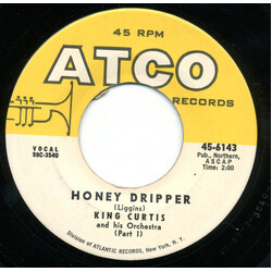 King Curtis And His Orchestra Honey Dripper USED VINYL 7INCH 45 RPM