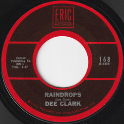 Dee Clark Raindrops / Just Keep It Up USED VINYL 7INCH 45 RPM STYRENE