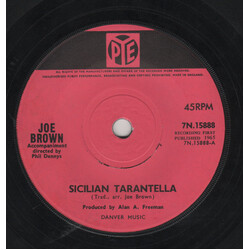 Joe Brown / Joe Brown And The Bruvvers Sicilian Tarantella USED VINYL 7INCH 45 RPM