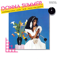 Donna Summer Supernatural Love B/W Face The Music VINYL 12" USED