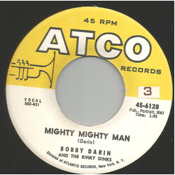 Bobby Darin / The Rinky-Dinks Mighty Mighty Man USED VINYL 7INCH 45 RPM SINGLE