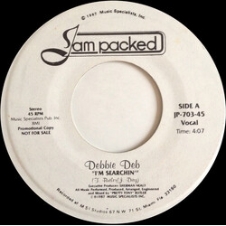 Debbie Deb I'm Searchin' USED VINYL 7INCH 45 RPM PROMO STEREO