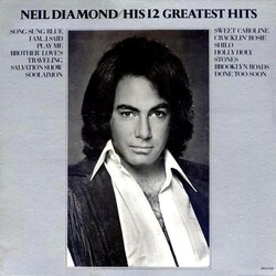 Neil Diamond His 12 Greatest Hits Vinyl LP USED