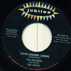 The Deltones (9) / The Gypsy Bow-Legged Annie USED VINYL 7INCH 45 RPM SINGLE