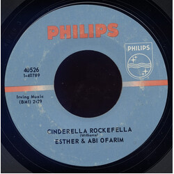 Esther & Abi Ofarim Cinderella Rockefella / Your Heart Is Free Just Like The Wind USED VINYL 7INCH