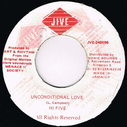 Hi-Five Unconditional Love USED VINYL 7INCH 45 RPM