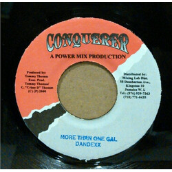 Dandexx More Than One Gal USED VINYL 7INCH 45 RPM