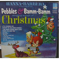 Pebbles & Bamm-Bamm Hanna-Barbera Presents Pebbles & Bamm-Bamm Singing Songs Of Christmas Vinyl LP USED