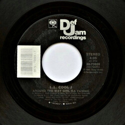 LL Cool J Around The Way Girl USED VINYL 7INCH 45 RPM STYRENE STEREO